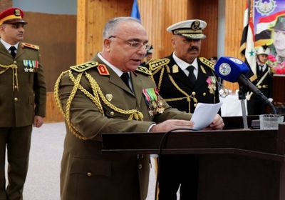 رئيس الأركان السوري يجري جولة ميدانية في ريف حماة