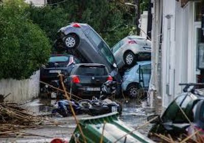 مصرع شخصين في جزيرة ليمنوس جراء عاصفة تضرب اليونان