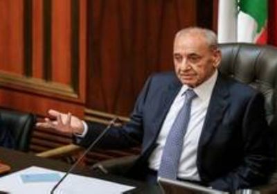 رئيس البرلمان اللبناني يتهم إسرائيل بخرق الهدنة