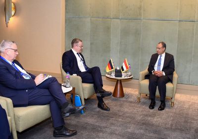 وزير الخارجية المصري يلتقي وزير الدولة الألماني للشئون الخارجية بالقاهرة