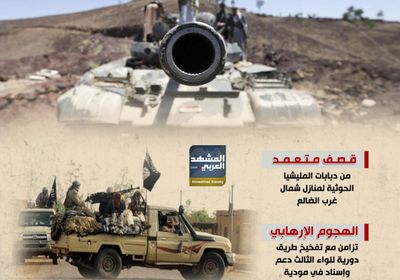 دبابات الحوثي وكمائن القاعدة.. هروب من المواجهة الميدانية (إنفوجراف)
