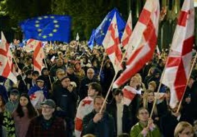 تظاهرة في رومانيا دعما للمرشحة المؤيدة للاتحاد الأوروبي