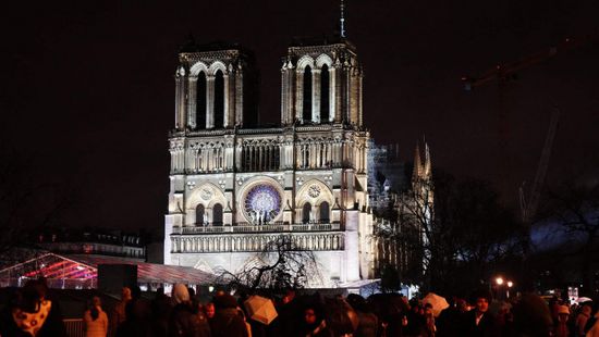 كاتدرائية نوتردام تعيد فتح أبوابها بعد 5 سنوات