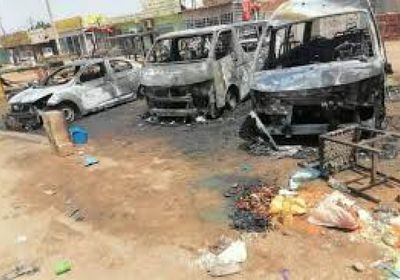 مقتل 28 شخصا في قصف محطة للوقود في الخرطوم