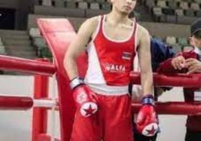 الملاكم الليبي سعد الفلاح يتوج بالحزام الذهبي