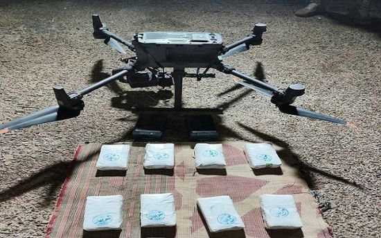 الجيش الأردني: إحباط محاولة تهريب مواد مخدرة بواسطة طائرة مسيرة