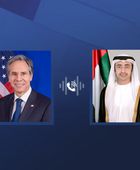 هاتفيا.. وزير الخارجية الإماراتي ونظيره الأمريكي يبحثان التطورات الإقليمية