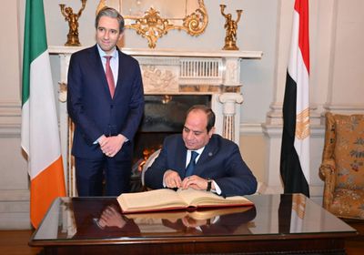 السيسي يلتقي رئيس الوزراء الأيرلندي