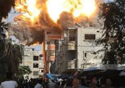 استشهاد 7 فلسطينيين في قصف منازل بغزة