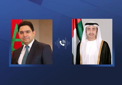 هاتفيا.. وزير الخارجية الإماراتي ونظيره المغربي يبحثان التطورات في سوريا