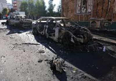 تدمير مستودع ذخيرة روسي بمنطقة دونيتسك في هجوم أوكراني