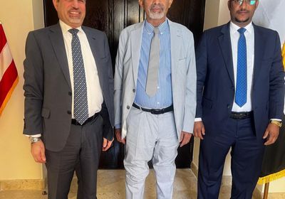 الصبيحي وفاجن يبحثان سبل مواجهة الحوثي وتحقيق السلام