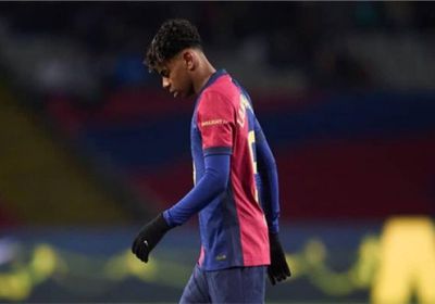 برشلونة يعلن إصابة لامين يامال