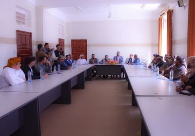 فريق الانتقالي بشبوة يثمن إنجازات السلطة المحلية لتحسين الخدمات