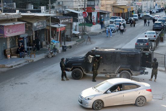 تجدد الاشتباكات بين الأمن الفلسطيني ومسلحين بجنين