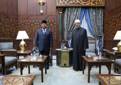 "الطيب" يستقبل الرئيس الإندونيسي في مشيخة الأزهر