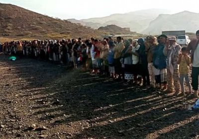 تشيع جثمان الشهيد علي القطيبي في ردفان