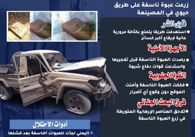 العبوات الناسفة.. سلاح الإرهاب الذي أحبطه أمن الجنوب (إنفوجراف)