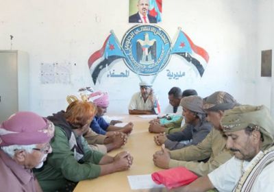 انتقالي المحفد يناقش خطة عمله السنوية