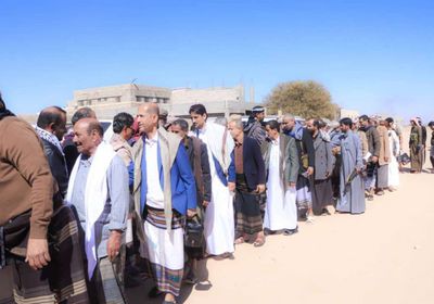 فريق التواصل يؤدي العزاء لأسرة الشهيد السليماني بعتق