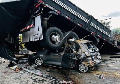 مصرع 22 شخصًا جراء حادث تصادم في البرازيل