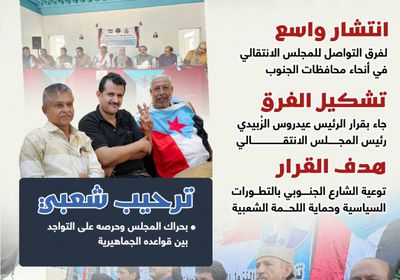 فرق التواصل.. الانتقالي يتصدى لاستهداف وحدة الجنوبيين (إنفوجراف)