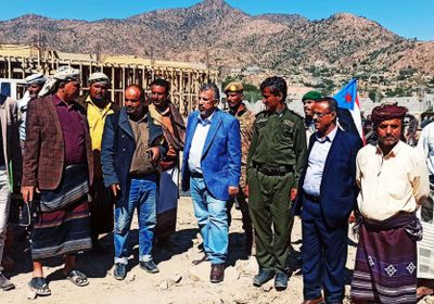 فريق التواصل يتفقد سير الأعمال الإنشائية بمستشفى سباح