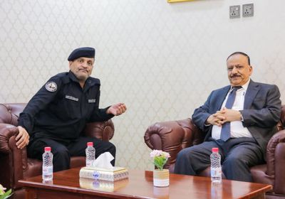 حُميد وشائع يبحثان تعزيز أمن المنافذ البحرية والجوية