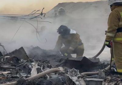 كازاخستان.. ارتفاع حصيلة قتلى تحطم الطائرة لـ38 شخصاً
