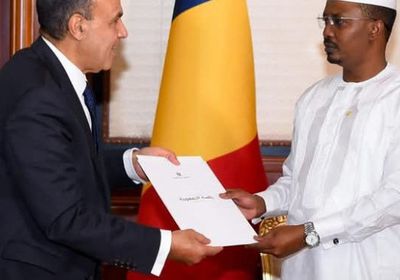 سلمها وزير الخارجية.. الرئيس التشادي يتسلم رسالة من نظيره المصري