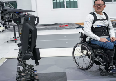 روبوت مستوحى من "الرجل الحديدي" لمساعدة مرضى الشلل
