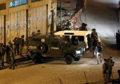 اقتحام بلدة حجة شرق قلقيلية شمال الضفة الغربية