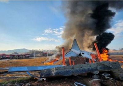 بوينج تقدم التعازي في ضحايا تحطم طائرة ركاب بكوريا الجنوبية