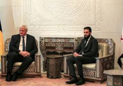 قائد الإدارة السورية الجديدة يلتقي وزير الخارجية الأوكراني في دمشق