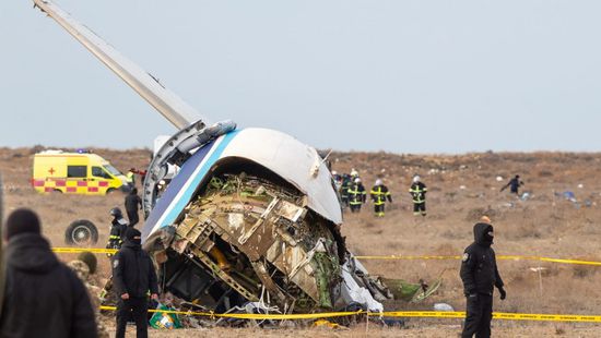 أذربيجان: روسيا تعهدت تحديد المسؤولين عن تحطم الطائرة ومعاقبتهم