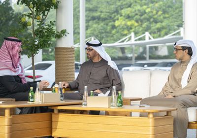الشيخ محمد بن زايد يبحث مع وزير الدفاع السعودي العلاقات الثنائية وتطورات المنطقة