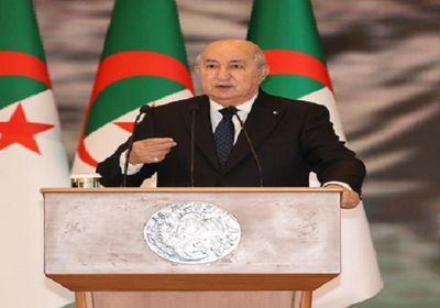 الرئيس الجزائري: نسير نحو تحقيق نهضة تنموية