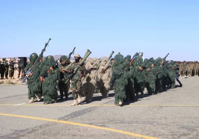 تخريج الدفعة السابعة لقوات دفاع شبوة تزامنا مع بداية العام التدريبي