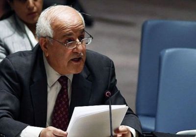 بسبب هذه الرسالة.. مندوب فلسطين يبكي بجلسة الأمن