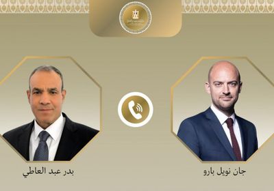 وزير الخارجية المصري يبحث مع نظيره الفرنسي جهود وقف إطلاق النار بغزة
