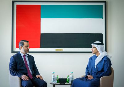 عبدالله بن زايد يستقبل وزير الخارجية السوري في أبوظبي