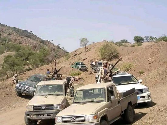 القوات الجنوبية تحبط اعتداء حوثيا بجبهة طور الباحة حيفان