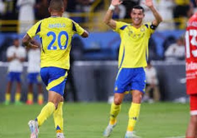 رونالدو وماني يقودان النصر للفوز على الأخدود بالدوري السعودي