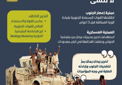 تحرير بيحان.. دروس لا تنسى (إنفوجراف)