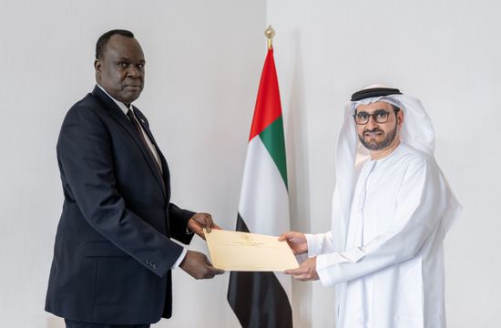 الخارجية الإماراتية تتسلم أوراق اعتماد سفير جنوب السودان الجديد