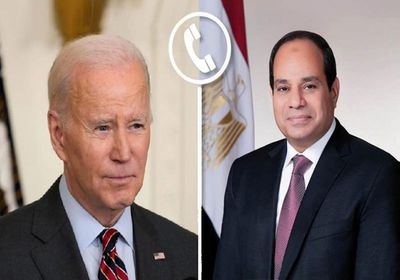 الرئيس السيسي يتلقى اتصالًا من نظيره الأمريكي بشأن صفقة غزة
