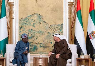 رئيس الإمارات يلتقي نظيره النيجيري ورئيسة وزراء إيطاليا