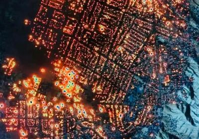 آلاف السكان في لوس أنجلوس يتحدون أوامر الإخلاء