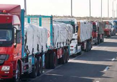 أمريكا تعلن عدد شاحنات المساعدات المقرر إدخالها لغزة