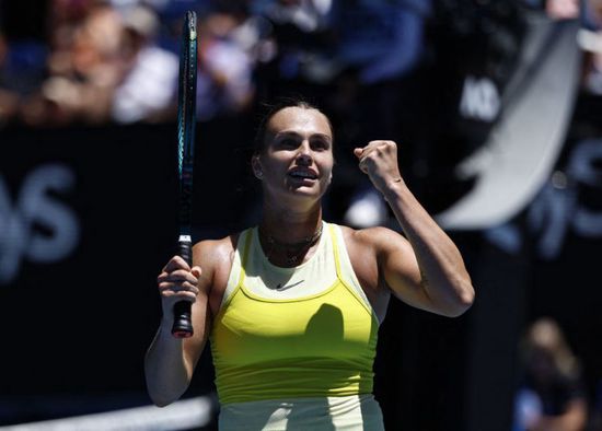 سبالينكا تتقدم في أستراليا المفتوحة وتألق ديوكوفيتش وألكاراز